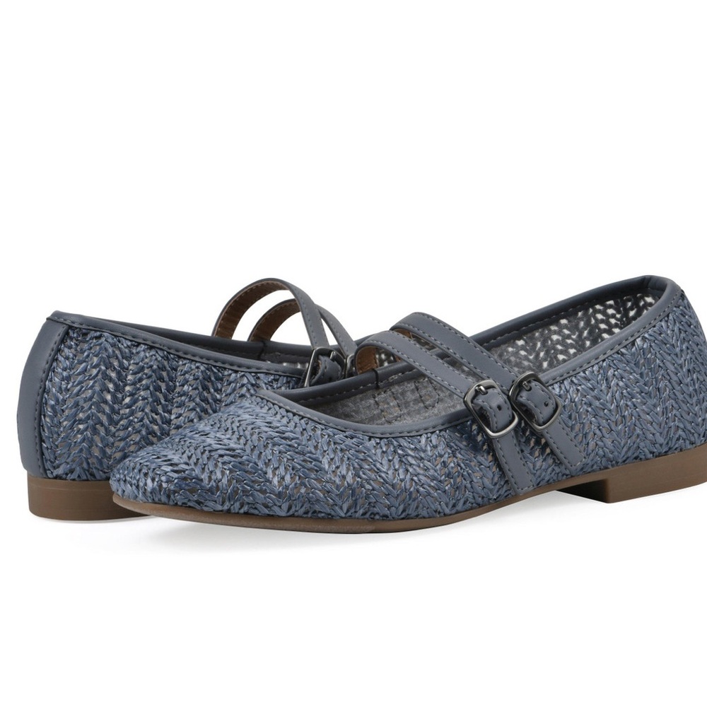 White Mountain Womens Bocage Mary Jane Flat